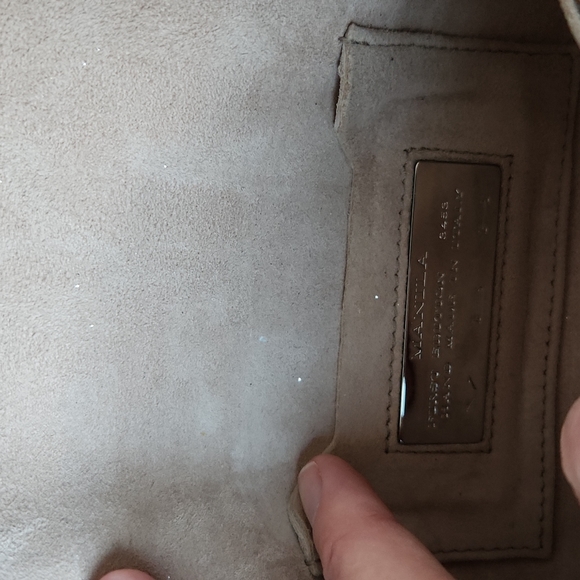 VBH gold glitter First Edition envelope clutch - Picture 4 of 4